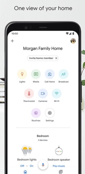 googlehome截图