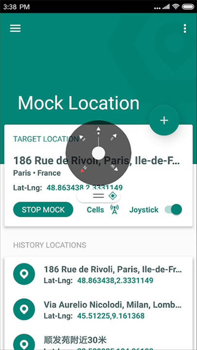fake location虚拟定位5