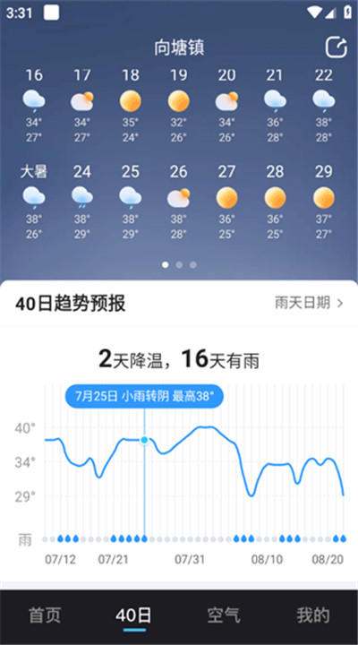 天气预报准点报