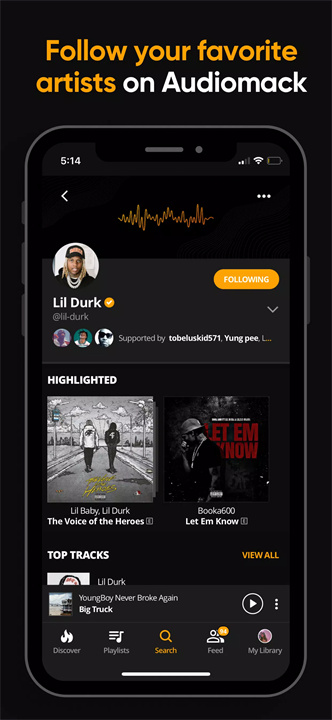 audiomack软件5