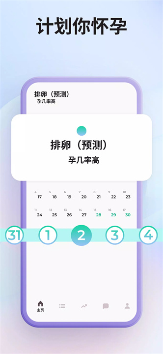 跟踪您的月经周期软件6
