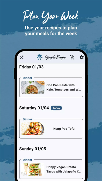 简单食谱软件安卓5