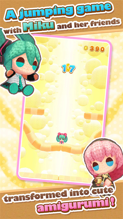 初音未来跳跃游戏截图0