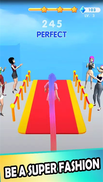 舞动的头发游戏截图7